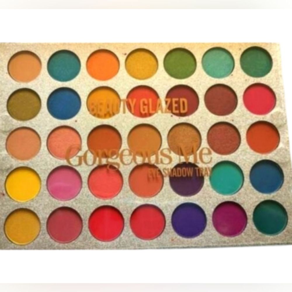 NEW BEAUTY GLAZED Make Me Gorgeous Eyeshadow Palette 65 Colorful Shades